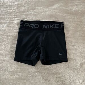 Nike Pro Black Shorts 3”
